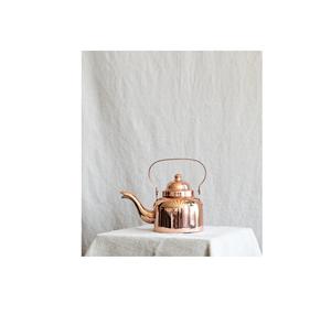 Traditional Living copper <b>tea</b> <b>kettle</b> perfect addition to culturally inspired kitchen environments - Product Image 2