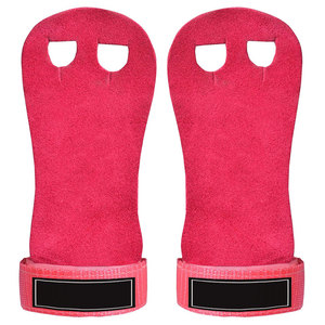 Gymnastic <b>Pull</b> <b>up</b> 2 Hole Hand Grips Leather Hand Grips Palm Guard - Product Image 1