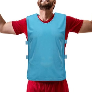 Breathable Polyester Soccer Tank Top Unisex Sleeveless <b>Athletic</b> Training Jersey with Customized Printing Lightweight Sportswear - Product Image 3