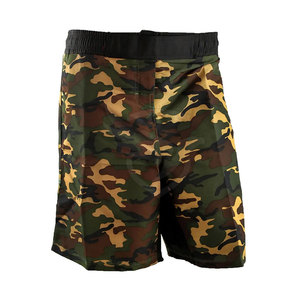Pantalones Cortos de MMA Personalizados, 100% Algodón, Ligeros y Duraderos, con Logotipo Frontal, Último Diseño, Pantalones Cortos de Entrenamiento de Combate, Fabricante OEM Fortleo - Product Image 1