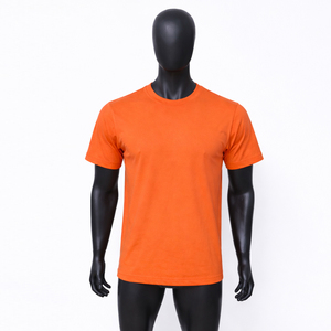 T-shirt respirant en toile 100 % coton délavé à l'acide, coupe classique, 300 grammes, pour homme - Product Image 2