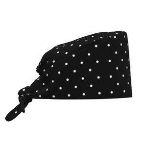 Chapeau de bloc opératoire bouffant en mélange de coton de qualité supérieure pour cheveux longs - Coiffe médicale chirurgicale à séchage rapide, respirante, personnalisable, unisexe - Product Image 1