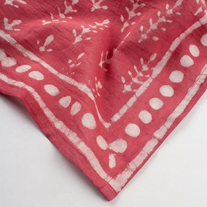 ผ้าพันคอคอตตอนแบบหรูหราสำหรับผู้หญิงผ้าพันคอพิมพ์ลายใบไม้ - Product Image 6