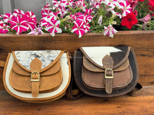 Nouveau sac à main en cuir de vachette véritable occidental élégant sac à bandoulière décontracté vente chaude en cuir véritable femmes bandoulière Cowgirl sacs à main - Product Image 4