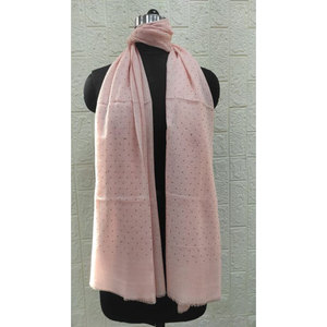 Elegante Chal de Lana Fina con Cristales, Mezcla de Lana y Seda de Lujo, 80% Lana Fina, 20% Seda, Bufanda para Mujer, 70x200 cm - Product Image 6