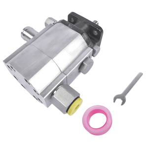 16 GPM Hydraulic Wood <b>Log</b> Splitter Pump 2 Stage 3000 PSI Aluminum 1/2\" NPT Outlet Port - Product Image 4