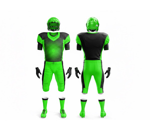 Maillots de football américain haut de gamme, uniformes personnalisés pour équipes, vente en gros, kit de football d'équipe |   Vêtements de sport en polyester respirant - Product Image 1