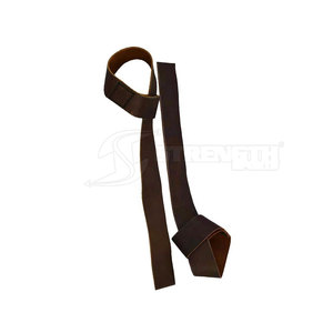 Professional Leather <b>Lifting</b> <b>Straps</b> Strong Wrist Protection <b>Straps</b> <b>For</b> Weightlifting And Strength Training Sessions - Product Image 5