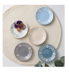 Japanese Traditional Custom Logo Luxury <b>Small</b> Porcelain Dining Plates High Quality - Product Image 1