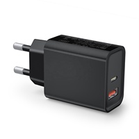 Chargeur rapide GaN double port HNT 45W certifié KC, adaptateur mural PD Type-C avec prise coréenne pour MacBook Air, iPhone, Samsung Galaxy S25
