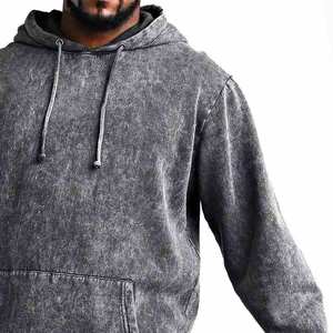 Survêtements légers à capuche avec cordon de serrage pour hommes, à prix abordable, manches longues, ensemble 2 pièces personnalisé de haute qualité - Product Image 6