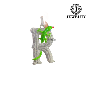Pendentif tendance de luxe en argent 925 personnalisé de haute qualité Jewelux, bijou hip-hop affirmé, disponible à prix d'exportation - Product Image 1
