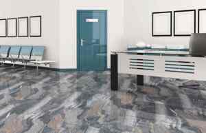 Azulejos de Porcelana Pulida con Aspecto de Mármol de Vetas Continuas de Primera Calidad, 600x1200 mm, Patrón Continuo para Vestíbulos de Hoteles de Lujo - Product Image 6