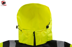 Láminas Reflectantes Prismáticas TriPro Sports, Fluorescentes Amarillo Plateado, Tira de Advertencia Cosida de Poliéster para Ropa, Seguridad - Product Image 5