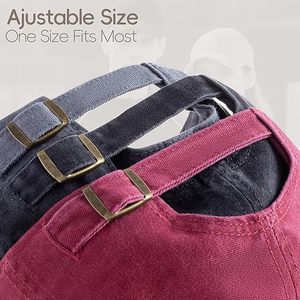 Adjustable Cotton Baseball Cap 6-Panel Solid Color Unisex Casual <b>Hat</b> for Adults Four Seasons Wear Caps - Product Image 4