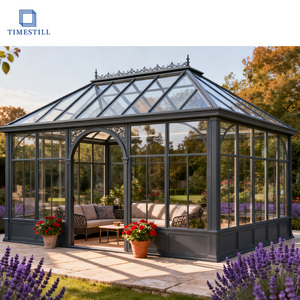 All Seasons Garden Room | Thermal Break Aluminum Structure With Panoramic <strong>Glass</strong> Panels - Product Image 5