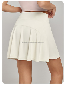 Vestido de Tenis Personalizado para Mujer, Color Sólido, Transpirable, de Secado Rápido, Elástico en Cuatro Direcciones, Absorbe la Humedad - Product Image 3