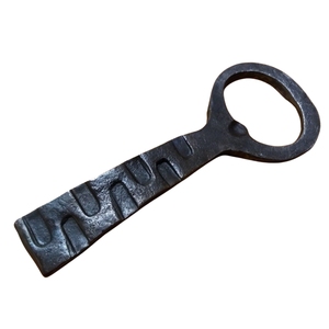 Ouvre-bouteille en fer forgé à la main avec finition thermolaquée pour ouvre-bouteille à vin, ouvre-bouteille à soda, ouvre-bouteille pour cadeau souvenir - Product Image 2