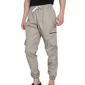 Pantalon cargo décontracté léger pour homme 2026, taille haute, avec 6 poches, cordon de serrage, confortable, personnalisable – Vente en gros - Product Image 4