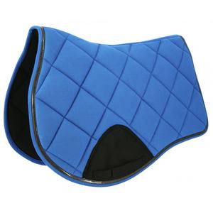 Almohadillas ajustables para silla de montar a caballo, colores personalizados, tela de algodón de alta calidad, acolchado de espuma, almohadillas de material suave para salto ecuestre. - Product Image 6