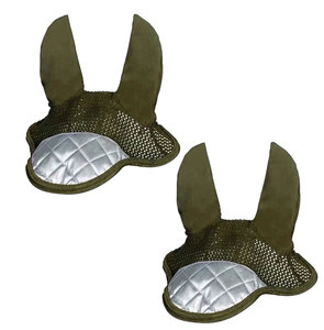 Outdoor Riding Horse Ear <b>Bonnet</b> High Quality Mesh Quick Dry for Training Comfort Daily Wear - Product Image 1