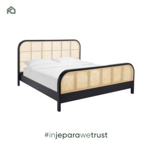 Cadre de lit en teck massif sur mesure de qualité supérieure, design moderne du milieu du siècle, KLOPS LIVING OEM ODM pour les projets résidentiels, hôteliers et de villas - Ipin - Product Image 3