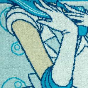 เสื้อสเวตเตอร์ถักไหมพรมผู้หญิงแบบสั่งทำพิเศษ ลายแจ็คการ์ด คอวี แขนยาว สวมใส่สบายๆ สำหรับฤดูหนาว - Product Image 2