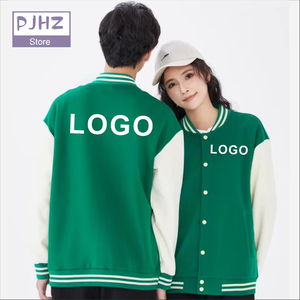 Chaqueta Varsity de Béisbol Personalizada con Logotipo Bordado, Ecológica, Transpirable, de Invierno para Hombre, en Poliéster/Algodón, con Cuello Mao - Product Image 5