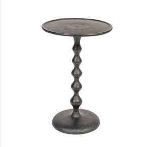 Mesa de Centro Redonda Moderna para Ahorrar Espacio, 20 Pulgadas de Altura, Mueble Decorativo para Sala de Estar - Product Image 5