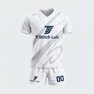 Maillot de volley-ball unisexe à manches courtes, haute qualité, faible MOQ, 100 % polyester, anti-humidité, séchage rapide, respirant, léger - Product Image 5