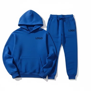 Nuevas llegadas: Conjuntos deportivos unisex de ajuste holgado para invierno, a cuadros, informales, transpirables, de secado rápido, para gimnasio, con logo personalizado, para correr. - Product Image 1