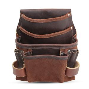 PU <b>Leather</b> Electrician's <b>Tool</b> Pouch: Antique black Rivets, 3" Belt LoopOpens in a new window or tab Brand New - Product Image 6