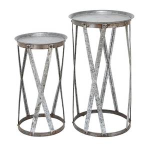Custom Size Modern Metal Nesting <b>Tables</b> Set with Powder Coated Finish for Flexible Interior Design Solutions - Product Image 6
