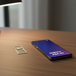 Blanco SIM Bandeja pour Samsung pour Galaxy A24 4G Accessoires de téléphone mobile - Product Image 3