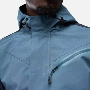 Men <b>Hooded</b> Windbreaker Suit Premium Running Sportswear Waterproof OEM Custom Wholesale Men's Color Blocked <b>Soft</b> <b>Shell</b> <b>Jacket</b> - Product Image 6