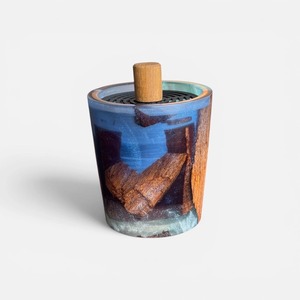 Luxury Handmade Wood & Resin <b>Bakhoor</b> Burner Premium Arabic Mabkhara with Decorative Accents for <b>Oud</b> Incense Home Fragrance Rama - Product Image 1