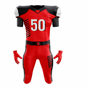 Fournisseur d'uniformes de football américain personnalisés en polyester 100% imprimés par sublimation, pour équipes, clubs, écoles, marque privée, vente en gros - Product Image 5