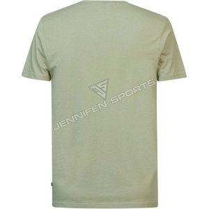 Camiseta Deportiva de Compresión para Hombre, 100% Algodón, de Alta Calidad, Elástica, de Secado Rápido, Corte Regular, para Gimnasio y Running, con Logotipo Personalizado - Product Image 2