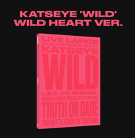 KATSEYE WILD (Exclusivo para Minoristas Internacionales) CD de Música K-Pop - Papel y Plástico, Idioma Coreano, Todas las Edades, BW-155 KR, Lugar de Origen