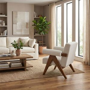Sofá Cama Convertible Nórdico de Tela, Sillón Plegable 3 en 1 con Respaldo Ajustable para Sala de Estar y Dormitorio - Product Image 2