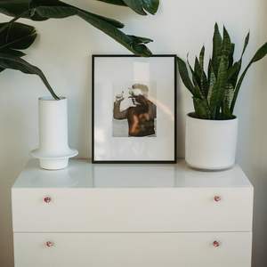 ลูกบิดตู้ลายดอกไม้แห้ง: ที่จับลิ้นชักเรซิ่นคริสตัลพร้อมลายเฮเธอร์และลาเวนเดอร์ - Product Image 4