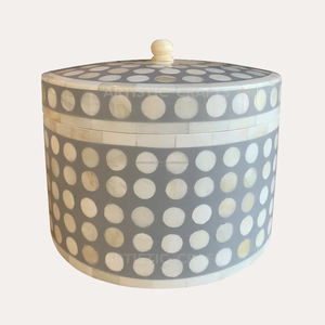 Joyero Rectangular hecho a mano de alta calidad, tamaño y Color personalizados con incrustaciones de resina para almacenamiento en el hogar, forma rectangular - Product Image 2