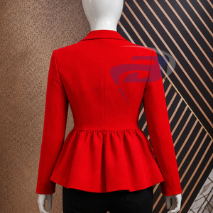 Delta |   Sigma |   Blazer peplum pour femme Theta DST Sorority, veste de bureau - Product Image 3