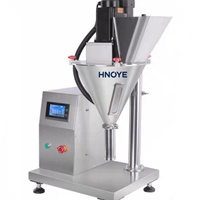 Remplisseuse semi-automatique à vis sans fin pour poudres 0,5-100g pour épices, café, protéines, farine, produits chimiques