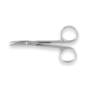 Professional Eyebrows Hair Cutting Curved Scissors Stainless Steel Precision Eyebrow Trimming <b>Tool</b> for Women & Men, Safe - Product Image 2