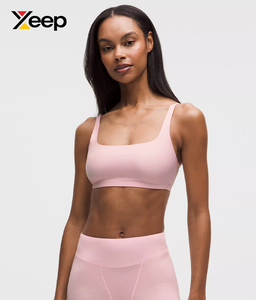 เสื้อชั้นในกีฬาโยคะคุณภาพสูงสำหรับผู้หญิง XEEP รุ่น XC-SB-140 แบบเรียบง่าย ระบายอากาศได้ดี สายปรับได้ แผ่นรองถอดออกได้ รองรับได้ดี - Product Image 1