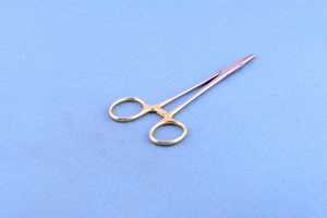 Porte-aiguille en bois Crile super fin, courbé, 15 cm à 18 cm, pour usage chirurgical en milieu hospitalier, instruments chirurgicaux - Product Image 4