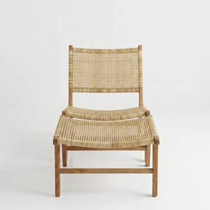 Sofás de Jardín de Madera de Teca, Sillón Lounge, Otomana, Juego de Sillas de Ratán Natural Tejidas a Mano, Sillas de Descanso para Patio Cubierto, Fabricación para Resorts - Product Image 4