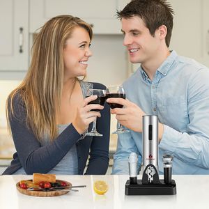Set Apribottiglie Elettrico 6-in-1 con Tagliacapsule per Appassionati di Vino - Product Image 2