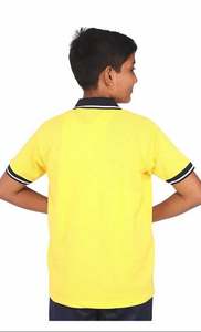Uniforme Escolar, Camiseta de Algodón para Niños, Uso Diario, con Logotipo Escolar Impreso, Exportador de India, Precio al por Mayor - Product Image 5